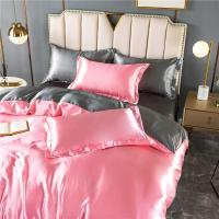 Sábana de Terciopelo de Lujo Emulación Cubierta de Edredón de Gran Tamaño Manta de Color Sólido de Alta Calidad para Cama Doble Queen y King - details 27