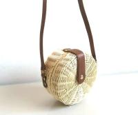 Bolsos al aire libre personalizados portátiles de las mujeres de la playa de Crossbody de la mano de la honda de los artículos vendedores calientes con la correa de hombro de la PU - details 3