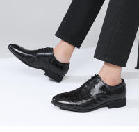 La primera capa de piel de oveja es transpirable, ropa formal de alta gama, cubre los pies y un pedal de zapatos de cuero. - details 13