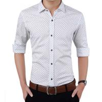 Camisa Casual a Cuadros para Hombres de Marca Nueva Moda Otoño Ajustada Manga Larga Algodón Talla Grande M-5XL - details 4