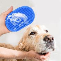 Guante de goma para mascotas Republic Dog Grooming, guante flexible que estimula la piel y elimina el pelo suelto, adecuado sin ensuciar - details 2