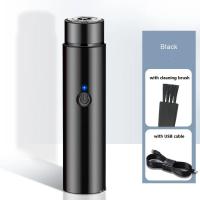 Mini depiladora Facial portátil para hombres y mujeres, recortadora de depilación, recargable por USB, herramienta de afeitado de barba y peluquero - details 5