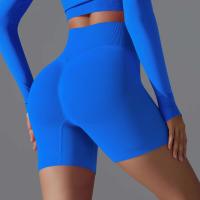 Deportes sin costuras para mujer, ciclismo, trotar, Fiess, cintura alta, Push Up, pantalones cortos de gimnasio, mallas, ropa de Yoga - details 63