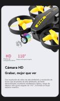 Mini Drone HD 4K Quadcopter aire libre clítoris control remoto avión juguetes - details 2