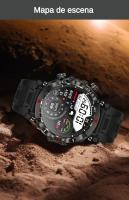 Reloj Inteligente Hombre, Smartwatch SANLEPUS, Bluetooth Llamadas, Notificaciones, 100+ Modos Deportivos, Resistente al Agua, Monitor de Ritmo Cardíaco, Oxígeno y Presión, Larga Duración de Batería, Pronóstico del Tiempo, Alarma, Compatible Android/iPhone - details 15
