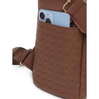 Nueva mochila para mujer con estampado de diamantes, moda simple y versátil, que mejora la calidad de la mochila de gran capacidad. - details 23