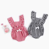 Flores Niña Mono Princesa Verano Bebé Ropa Algodón Recién nacido Mono Para Niña - details 10
