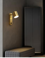 LEFANGXING Lámpara de Pared de Cobre Luz de Fondo de Sala de Estar Sencilla - details 5