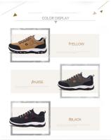 Zapatos de senderismo para hombre, zapatillas de deporte resistentes al deslizamiento, botas de montaña con cordones, talla grande 39-48 - details 1