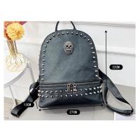 Mochila de Piel Sintética JIEROTYX Estilo Gótico Gran Capacidad Para Mujer Negro - details 1