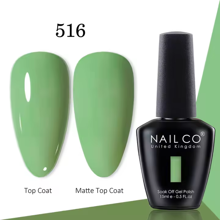 NAILCO-esmalte en Gel para uñas, Gel UV para manicura de colores rosados, de verano, serie Gellak, 15ml - 1