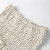 Conjunto de Moda de Verano para Mujer Top de Encaje con Cuello en V y Falda Larga de Cintura Alta - details 9