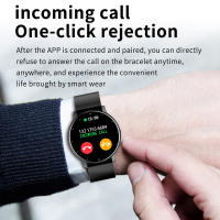 ZL02D Reloj inteligente with Bluetooth, Llamada, Frecuencia cardíaca y detección de presión arterial, recordatory de Información, Modo Deportivo - details 4