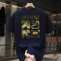 Camiseta de Algodón Puro 100% Camiseta de Verano para Hombres con Manga Corta y Cuello Redondo - details 7