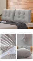 Almohada de Cuerno de Cama Almohada de Lectura de Espalda con Soporte de Posicionamiento de Almohada Material de Poliéster/Algodón Hecho en China - details 14