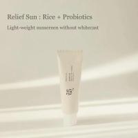 Protector solar SPF50+, crema blanqueadora de la piel probiótica de arroz coreano, Anti UV, bloqueador solar, suero hidratante Facial suave, 50ml - details 4