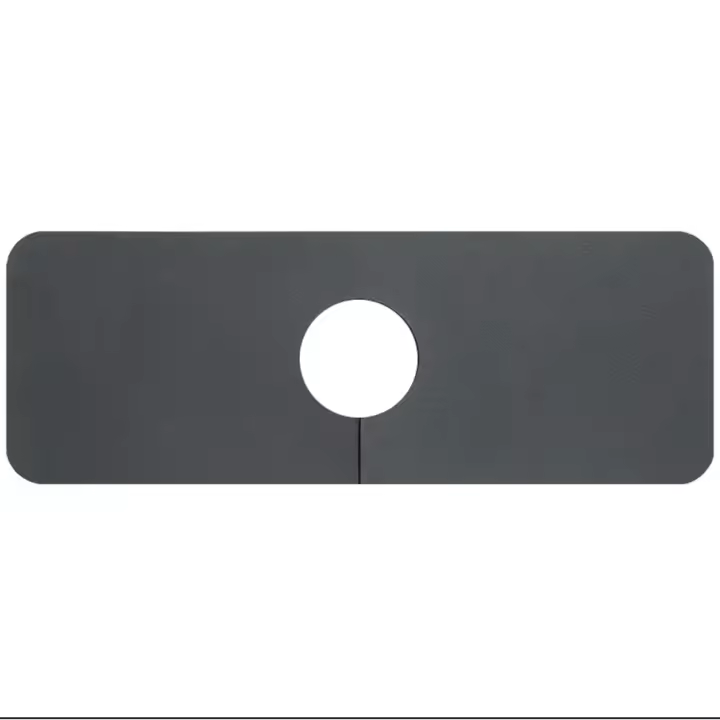Grifo absorbente de diatomita suave, alfombrilla inferior impermeable, duradera, almohadilla para fregadero de cocina, alfombra de agua a prueba de salpicaduras, Baño 1 - 1