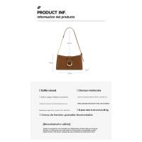 Bolso premium para las axilas nuevo bolso de hombro para mujer bolso baguette cruzado de cadena simple - details 0