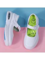 Zapatos de enfermera de cuero genuino con amortiguación de aire, suela suave, antideslizantes, transpirables, para trabajo hospitalario, con suela gruesa, para mujer, 2025 - details 4