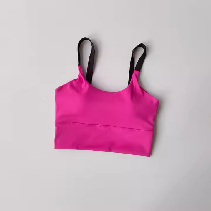 Sujetador deportivo transpirable y antigolpes Fiess yoga top sin costuras - 1