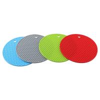 Tapetes de silicona para platos calientes, posavasos flexibles antideslizantes, multiusos, resistentes al calor, 4 piezas - details 0