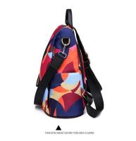 Mochila antirrobo, mujeres, ocio al aire libre, bolsa de viaje, impresión, mochila escolar de tela Oxford, mochila de moda, enviar colgante - details 1
