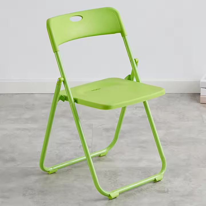 Taburete simple, sillón, silla plegable para el hogar, silla de oficina portátil, silla de conferencia, silla de ordenador, silla de comedor, sillas de dormitorio - 1