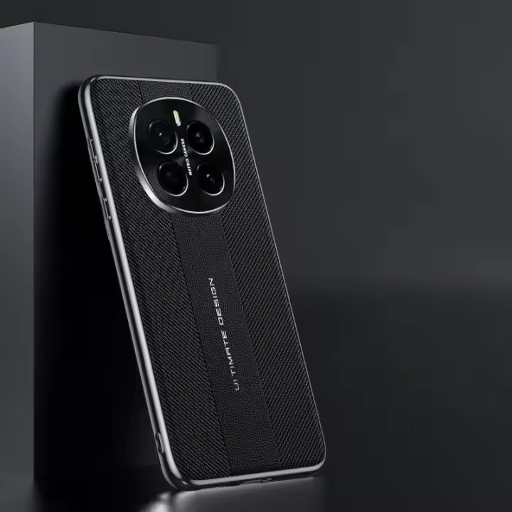 Para Honor Magic7, Magic 7 Pro Elegante cuero PU con protección de cámara Protector delgado duradero texturizado antideslizante a prueba de golpes - 1