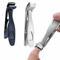 Cortaúñas profesional para uñas de los pies, cortador de uñas gruesas con apertura de mandíbula ancha, mango largo, acero inoxidable, 1 piezas - details 0