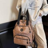 Mochila deportiva de nailon de estilo coreano, bolso de hombro de viaje de nailon de gran capacidad, bolso de mano de Color sólido, bolso de Fitness para ordenador - details 7