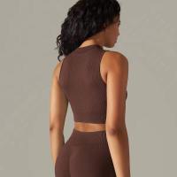 Chaleco Deportivo sin Mangas Chaleco de Yoga Elástico para Mujeres Chaleco de Entrenamiento sin Mangas Chaleco de Correr - details 48