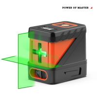 Instrumento de medición Horizontal y Vertical, Kit de nivel láser verde, línea cruzada 3D, 2 líneas, 360 - details 2