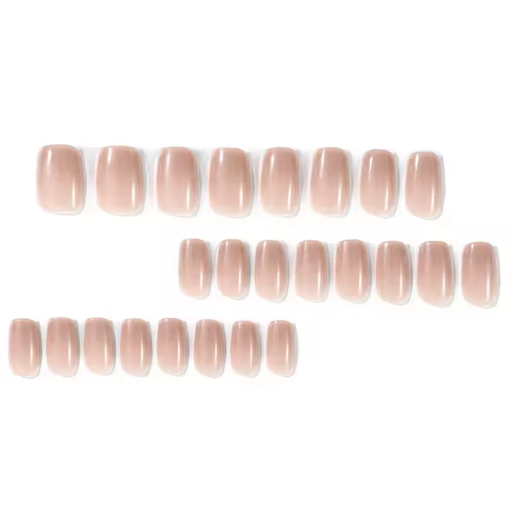 Uñas postizas desnudas para mujer, con textura suave y no granulada, regalo perfecto para amigos - 1