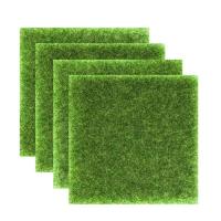 30 * 30 cm Micro PAISE Mini Wonderland Planta Simulación Musgo Decoración artificial Césped Verde - details 0