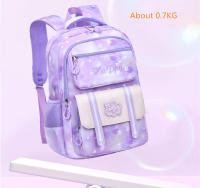 Mochilas escolares para niñas, moradas, impermeables, gran capacidad - details 2