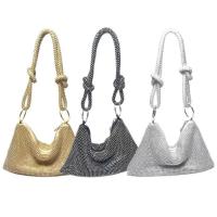 Bolso de Noche de Diamantes de Imitación Hecho a Mano Bolso Cruzo y de Hombro con Diamantes Completos - details 0