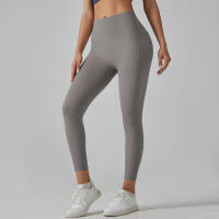 Leggings de gimnasio para mujer con bolsillos Pantalones de yoga Cintura alta Control de barriga Entrenamiento para correr - details 14