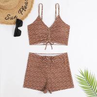 Bikinis de cintura alta para mujer _ bañadores con botones _ bañadores con motivos florales _ bóxers - details 14