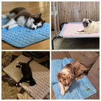 Alfombra de Hielo para Mascotas en Verano Fácil de Limpiar, Appearance Fresco, Adecuado para Amantes de Perros - details 1