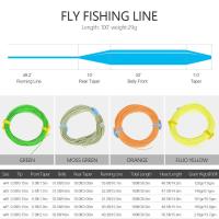 Línea de pesca con mosca de 100 pies WF3FWF8F Fluo, línea de pesca con peso de bucle soldado, flotante, frontal, largo, equipo de pesca - details 0