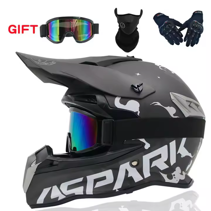 Casco fox motocross MX Carreras de Locomotora hombre mujer aire libre seguro Equipo - 1