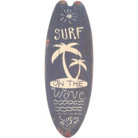 Tabla de surf colgante de madera para playa, decoración de pared de Bar Tropical temática de verano, bienvenido al Paraíso, letrero de puerta para habitación del hogar - details 15
