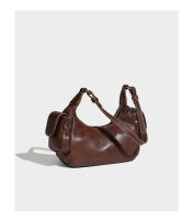 Nuevo bolso de estilo retro americano con diseño de locomotora, bolso de axila, bolso de mensajero de hombro de cuero vacuno. - details 14
