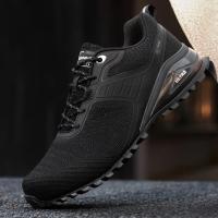 zapatos de senderismo de malla para hombre, calzado de Trekking al aire libre, turismo, Camping, deportes, caza, a la moda, nuevos diseñadores - details 6