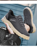 Nuevo impermeable Martin hombre, zapatos casuales de chef de una sola pieza con pedal, zapatos de trabajo de cuero antideslizantes con protección laboral. - details 15