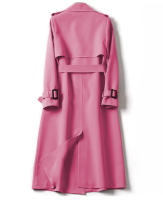 Gabardina de estilo británico para mujer, abrigo de rodilla para primavera y otoño, 2024 - details 21