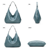 Bolso de Hombro para Mujer, Bandolera de Cuero PU, 3 piezas, informal, Gran Capacidad - details 44