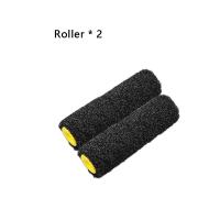 Cepillo De Rodillo De Fibra Negra De 9 Pulgadas Para Aplicación De Masilla Textura De Arte De Pared - Herramienta De Bricolaje Para Decoración Del Hogar, 9inc Negro Cepillo De Fibra Rodillo - details 7