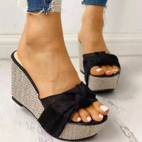 zapatos de cuña de mujer zapatos de zapatilla de moda de verano - details 0