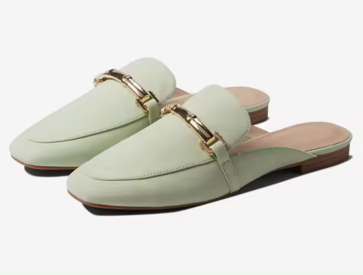 Sandalias planas y zapatos de piel de vaca de tendencia de moda de alta calidad para mujer - 1